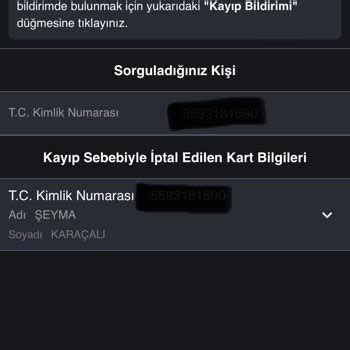 e Devlet Turkiye gov tr T C Kimlik Kartı Kayıp Bildirimini İptal