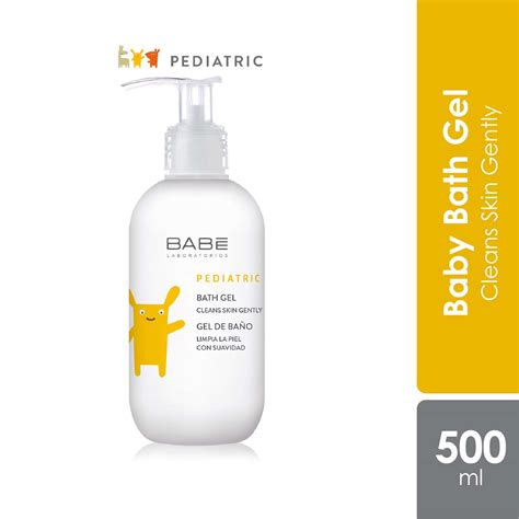 Babe Pediatric Bath Gel Ml Cleans Baby Skin Alpro Pharmacy