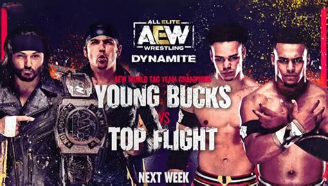 Aew Tag Team Title Match Pac In Action More Set For Next Week S