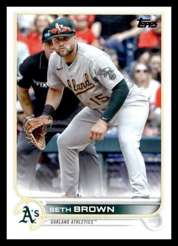 2022 Topps Update US166 Seth Brown Oakland Athletics EBay