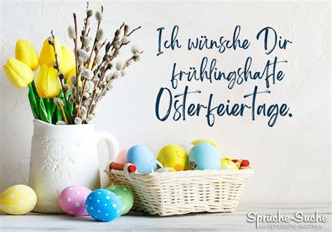 Gru Karte Ostern Fr Hlingshafte Osterfeiertage Spr Che Suche