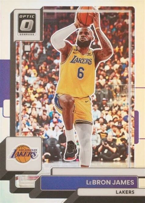 Lebron James 2022 Optic 116 Holo Price Guide Sports Card Investor