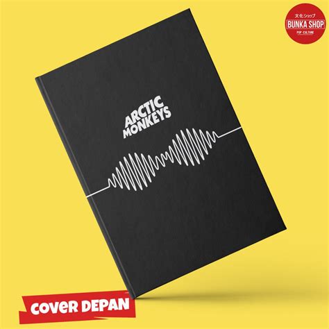 Jual Note Book Hardcover Musik Arctic Monkeys Ukuran A5 Jurnal Agenda