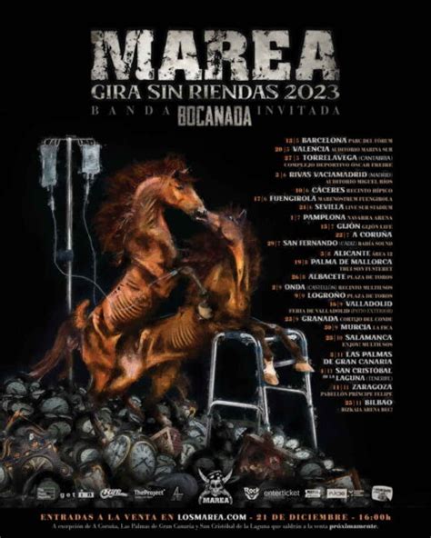 Marea recordamos las fechas de su extensa gira española MetalBizarre