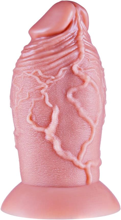 Amazon 2 9 Inch Diameter Realistic Thick Dildo Wide XL Dildo 6 5 Inch Big Silicone Fat