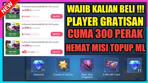 KALIAN WAJIB BELI 11 DIAMOND MLBB CUMA RP 300 PERAK EVENT DANA