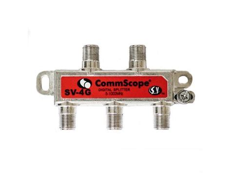 Commscope Sv G Way Coaxial Digital Splitter Mhz Newegg