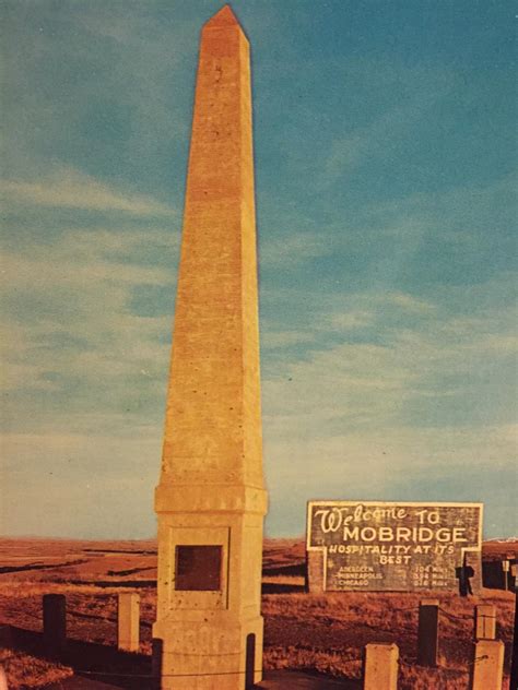Sacagawea Monument Mobridge, SD, 1960’s. - Mobridge in History