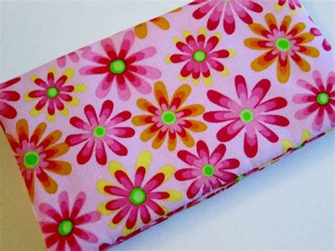 Bright Checkbook Cover Floral checkbook Pink and by EyeCandyQuilts, $10.25 | Checkbook cover ...