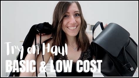 Try On Haul Abbigliamento Basic Low Cost Zara Stradivarius