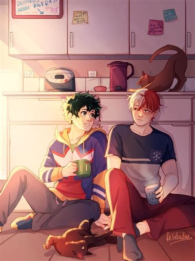História Hot n Cold Tododeku História escrita por Todoroki wife Spirit Fanfics e Histórias