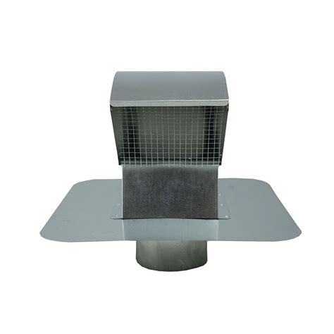 Goose Neck Exhaust Roof Vent With Extension Galvanized Famco