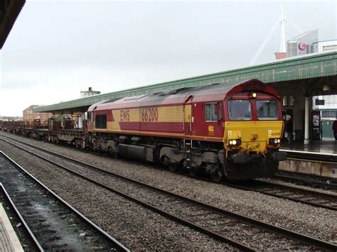 66200 Cardiff Central Ews Class 66 No 66200 Passes Card Flickr