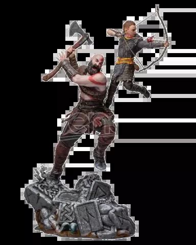 Comprar Figura Kratos Y Atreus God Of War 34 Cm Figuras De Videojuegos