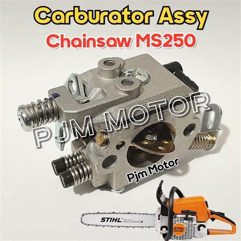 Ms250 Carburator Karburator Mesin Chainsaw Senso Sinso Sthil Stihl Ms