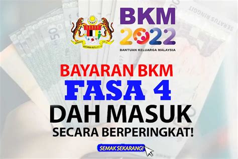 Cek Akaun Anda Bantuan Bkm Fasa Dah Masuk