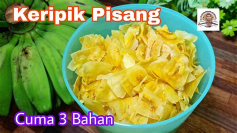 Untuk Ngisi Toples Lebaran Keripik Pisang Kepok Gurih Asin Youtube