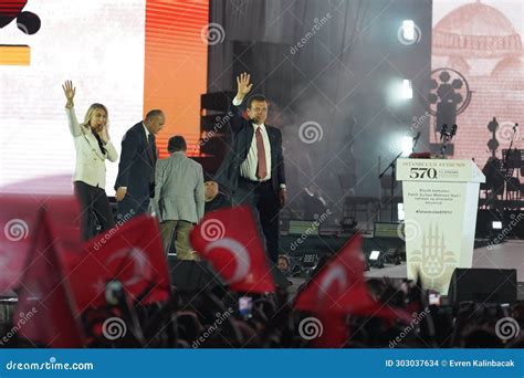 Istanbul Mayor Ekrem Imamoglu Editorial Stock Image Image Of Ekrem