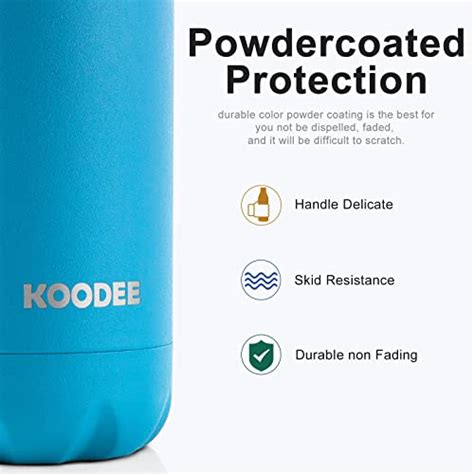 Koodee 17 Oz Stainless Steel Double Wall Vacuum Insulated Sports Water