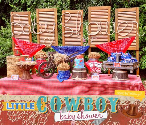 Little Cowboy Baby Shower