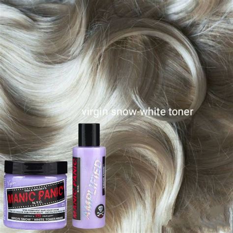 Jual Cat Rambut Manic Panic Amplified Virgin Snow White Toner Share In