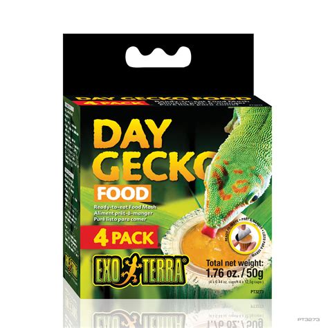 Day Gecko Food 4-pack