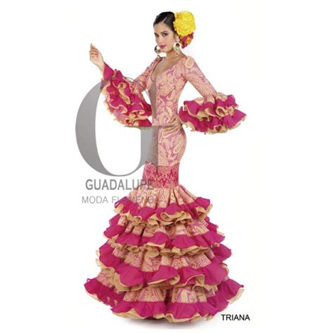 Traje De Flamenca Modelo Triana T42 Outlet Trajes De Flamenco