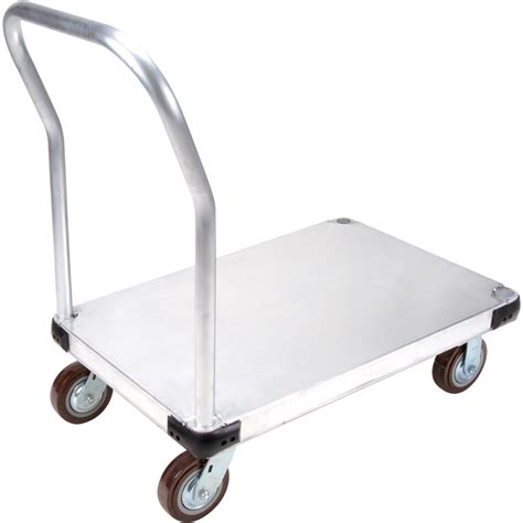 Kleton Chariots à plateforme en aluminium 24 la x 36 lo 3400 lb cap