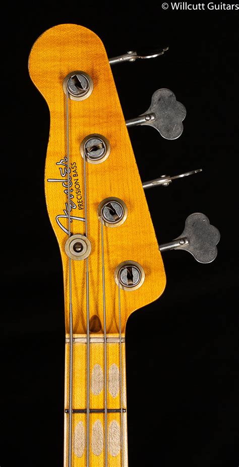 Fender Custom Shop Dusty Hill Signature Precision Bass Heavy Relic Noc Willcutt Guitars