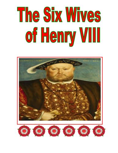 Henry Viii And His Six Wives By Uk Teaching Resources Tes