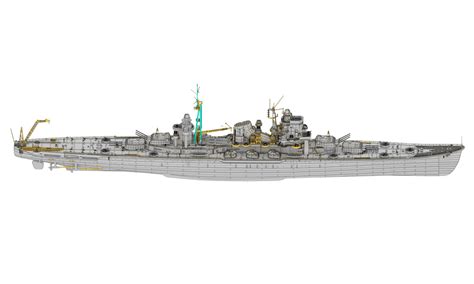 Ijn Heavy Cruiser Zao Full Hull Ver