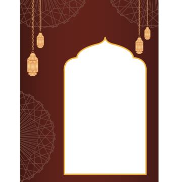 Ramadan Calendar, Islamic Lamp, Shape, Border PNG and Vector with Transparent Background for ...