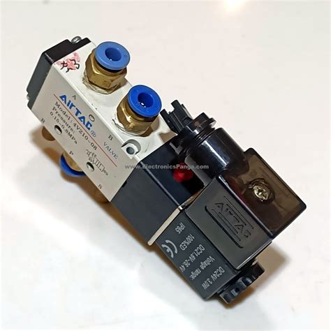 AIRTAC 4V210 08 24V DC 3 0w 0 150 8mpa Pressure Solenoid Valve N268