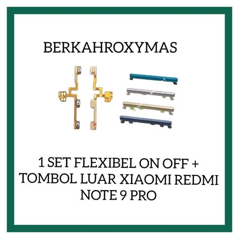 Jual Flexibel Fleksibel Flexible Tombol Power On Off Volume Set