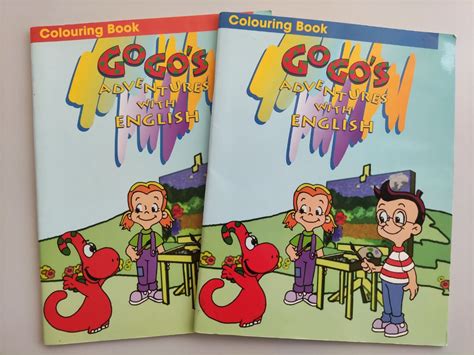 Gogos Adventure With English Colouring Book 興趣及遊戲 書本 And 文具 小朋友書