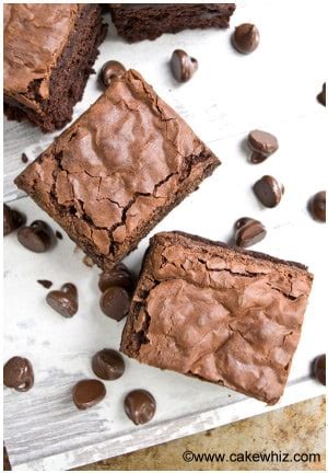 How To Make Fudgy Brownies With Crackly Tops Cakewhiz