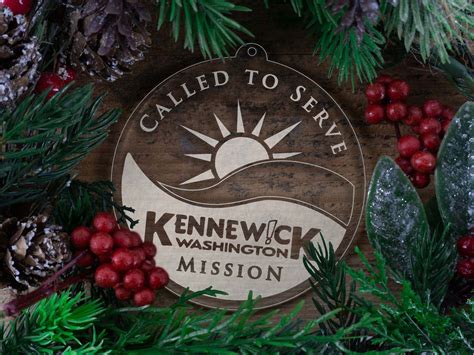 Washington Kennewick Mission Christmas Ornament The Christmas Missionary