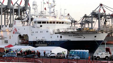 Migranti Venerd La Nave Geo Barents Torna Alla Spezia Approder A