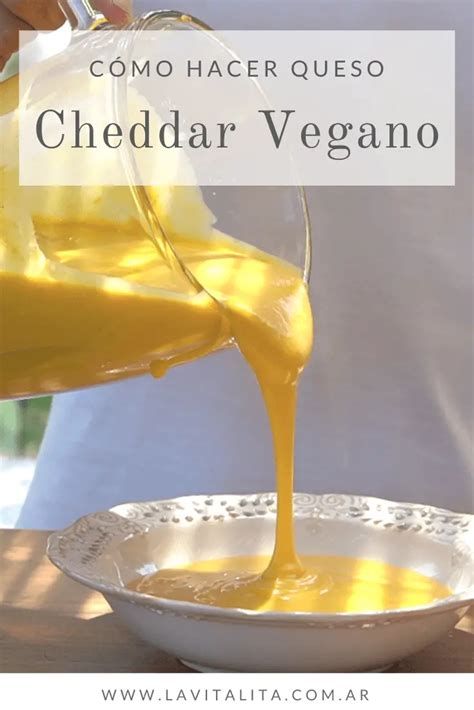 Queso Cheddar Vegano Receta Fácil y Saludable