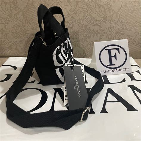 Gw Gentlewoman Micro Canvas Tote Black On Carousell