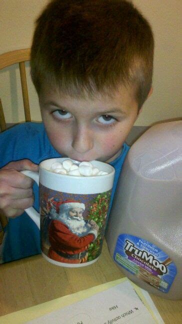 Drinking Hot Chocolate Trumoo Marshmallow Milk Do You Like It Hot Or