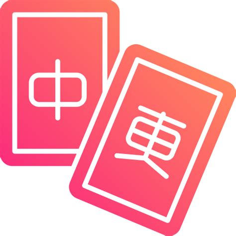 Mahjong Generic Flat Gradient icon