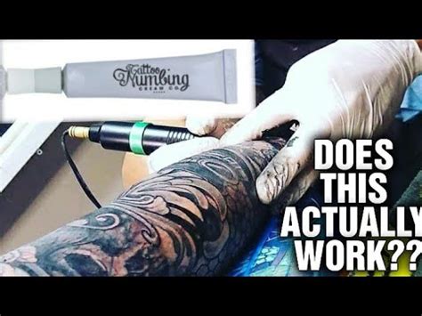 Pain Free Tattoo Cream Does It Actually Work Tattoo Numbing Cream