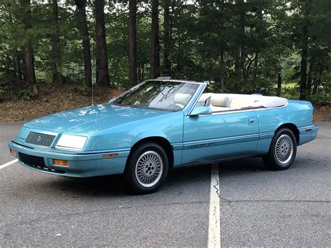 1992 Chrysler Lebaron 3rd Gen Market Classiccom