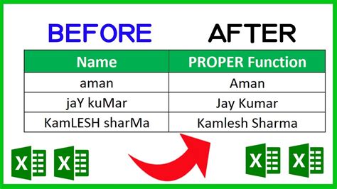 How To Capitalize First Letters In Excel PROPER Function Excel Me