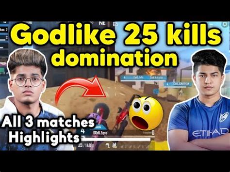 Godlike Kills Domination In Matches Jonathan Aditya Jelly Zgod