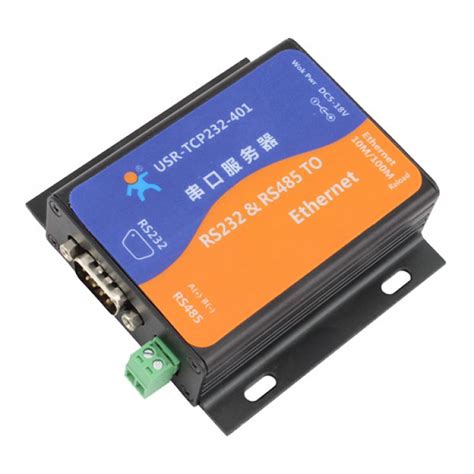 Rs Rs Serial To Ethernet Tcp Ip Converter Dhcp Modbus Web Usr