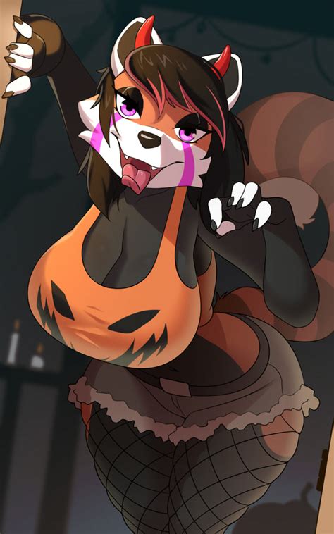 Safe Artist Amberpendant Oc Oc Only Mammal Red Panda