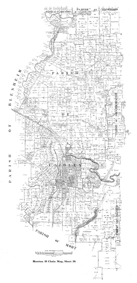 Old Maps Of Lockyer Valley Region