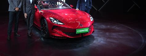 MG Cyberster EV Rival To Tesla Roadster Makes Debut In India HT Auto